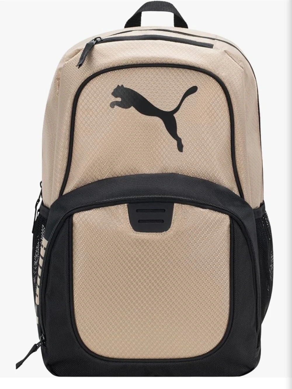 PUMA unisex Contender 3.0 Backpack in tan/gold combo 📚
